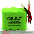 3.6V 350mAh NiMH Battery Pack - Wireless Tel Battery (VIP-2/3AAA-350)